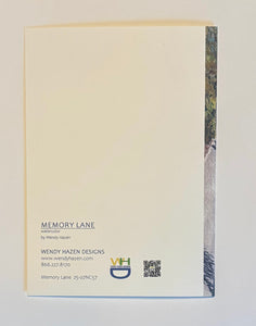 Memory Lane - Cape Cod | Hand Cut Card