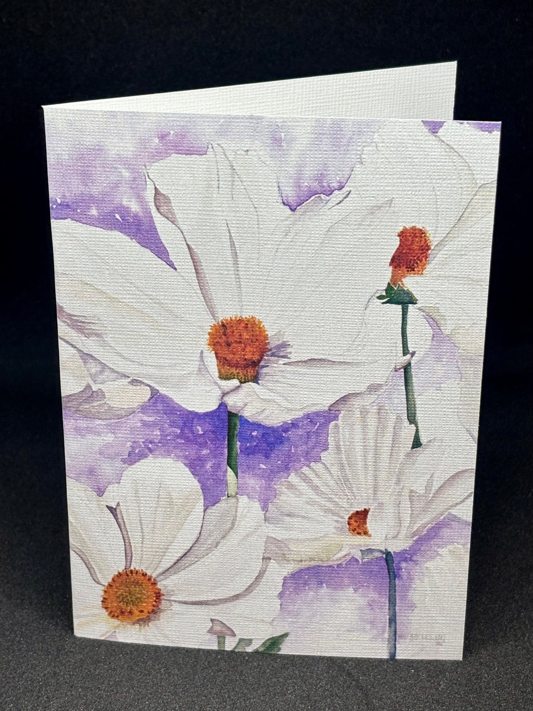 Floral Cosmos | Hand Cut Card