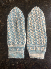 Load image into Gallery viewer, &#39;Waves&quot; handknit Mittens | Custom Knitting