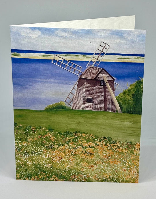 Chatham Windmill - Cape Cod | Hand Cut Card