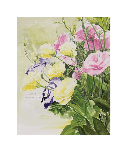 Lisanthus -Betty's Favorite  | Giclee` Prints